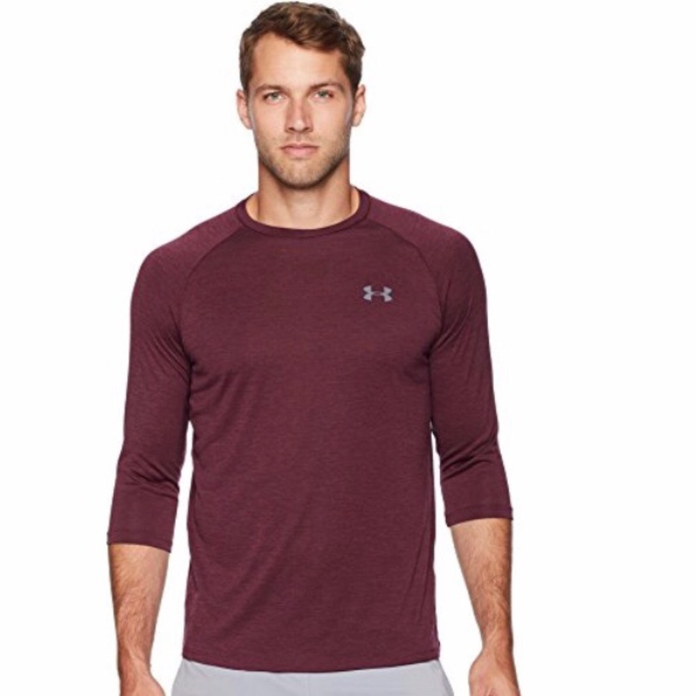 Men's Under Armour Tech 3/4 Power Sleeve Tee